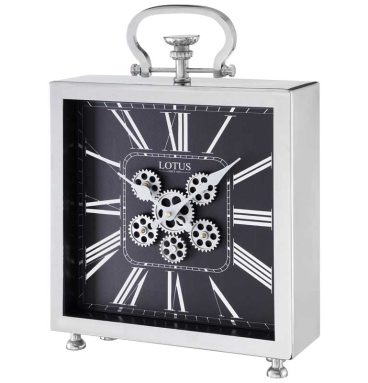 ساعت رومیزی فلزی لوتوس مدل MONTEBELLO کد TC-801