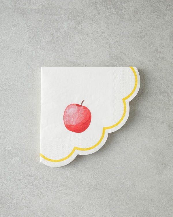 دستمال سفره و آشپزخانه انگلیش هوم طرح Apple بسته 20 عددی